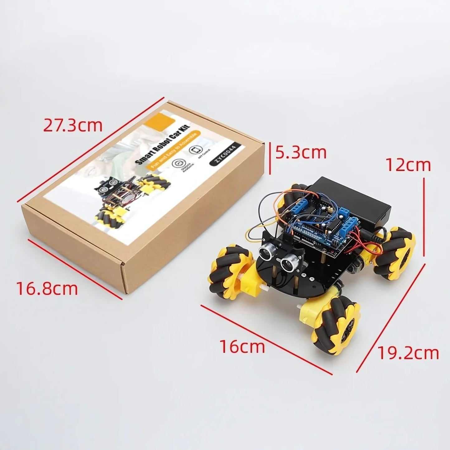 Versatile All-Terrain Explorer Robot Kit