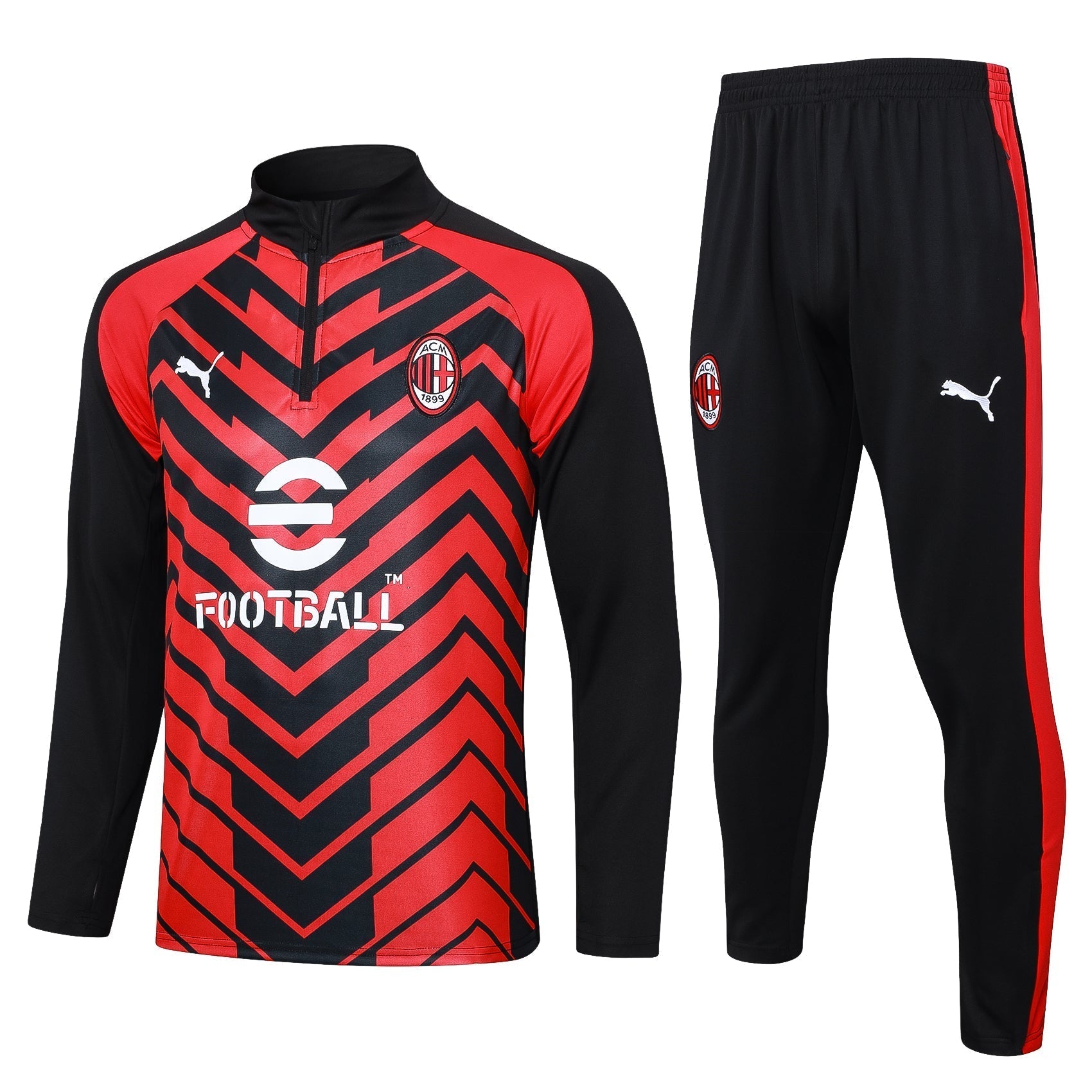 AC Milan 23-24 | Black & Red | Tracksuit