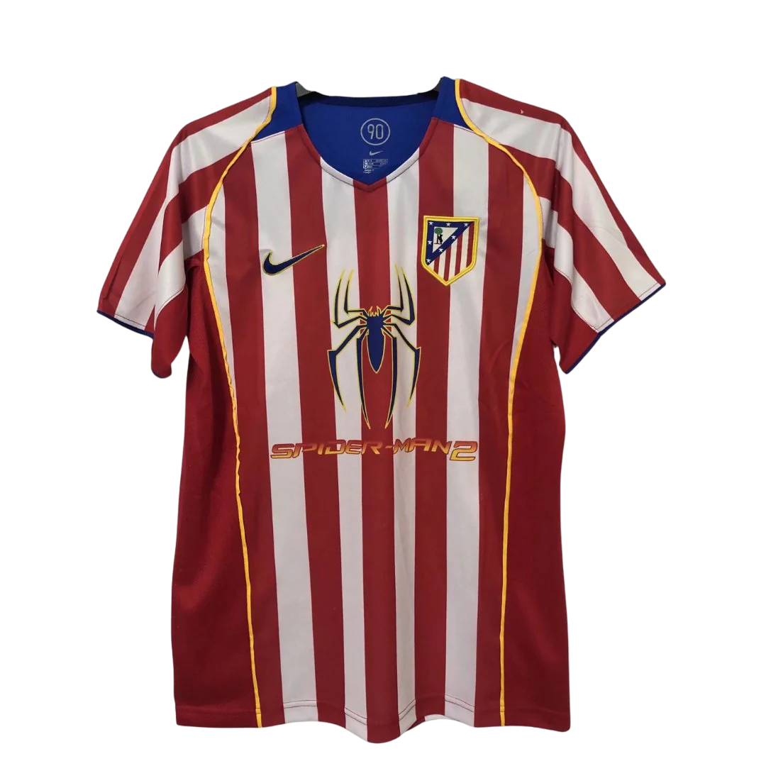 Atletico Madrid 2004/05 Home Retro Shirt