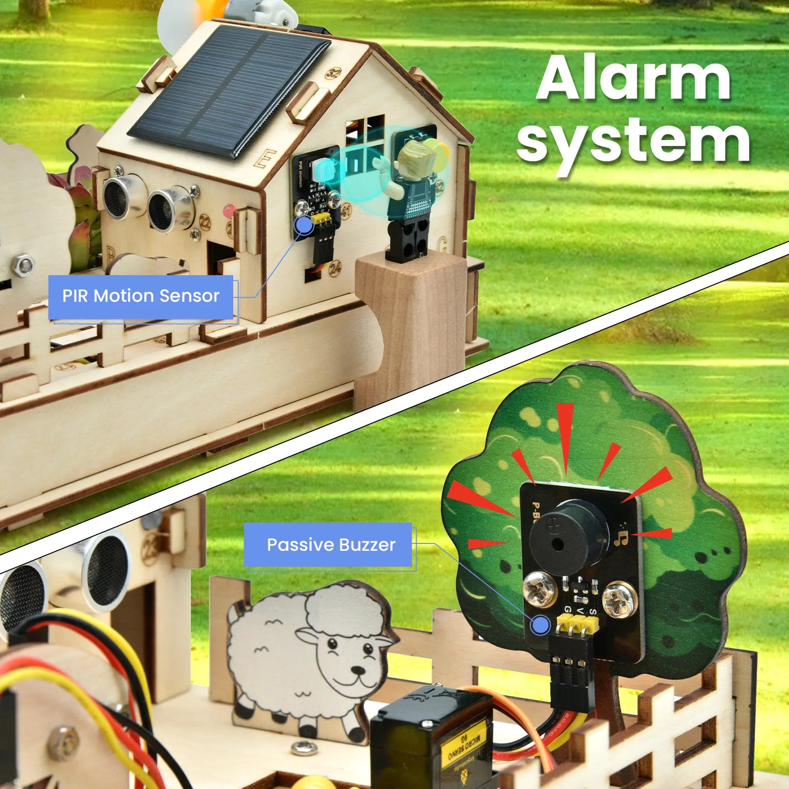 ESP32 IoT Control Smart Farm Starter Kit for Arduino Scratch 3.0 Graphical Programming