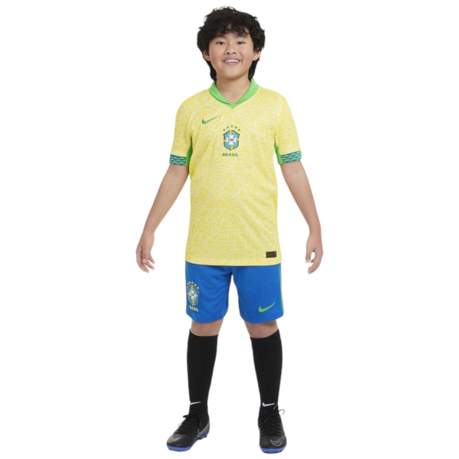 Brazil Home kit kids 2024/2025