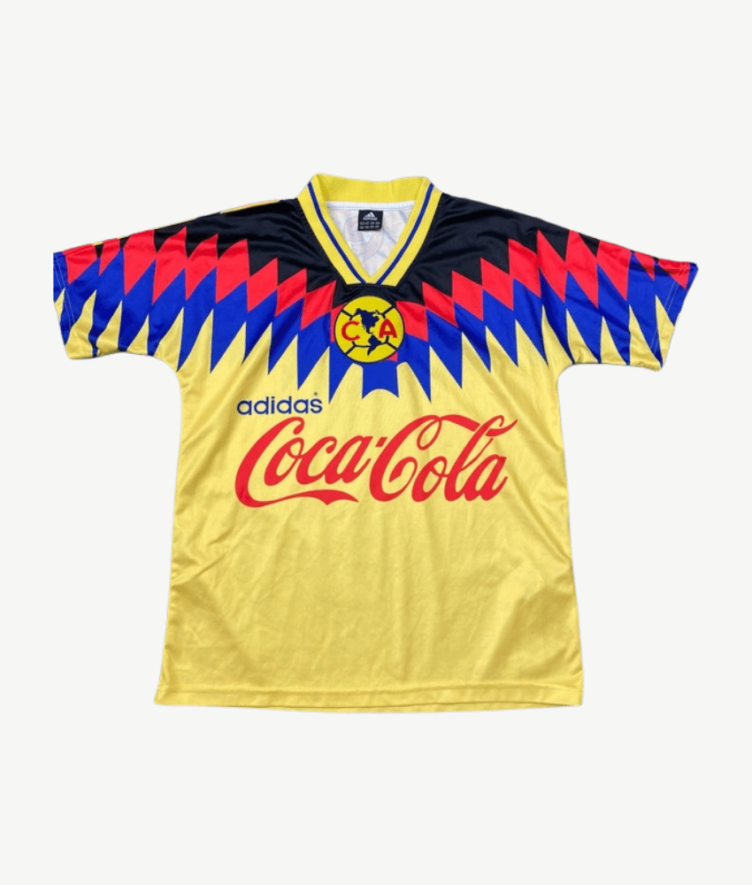 CLUB AMERICA 1995/98 HOME 'SOL' RETRO SHIRT