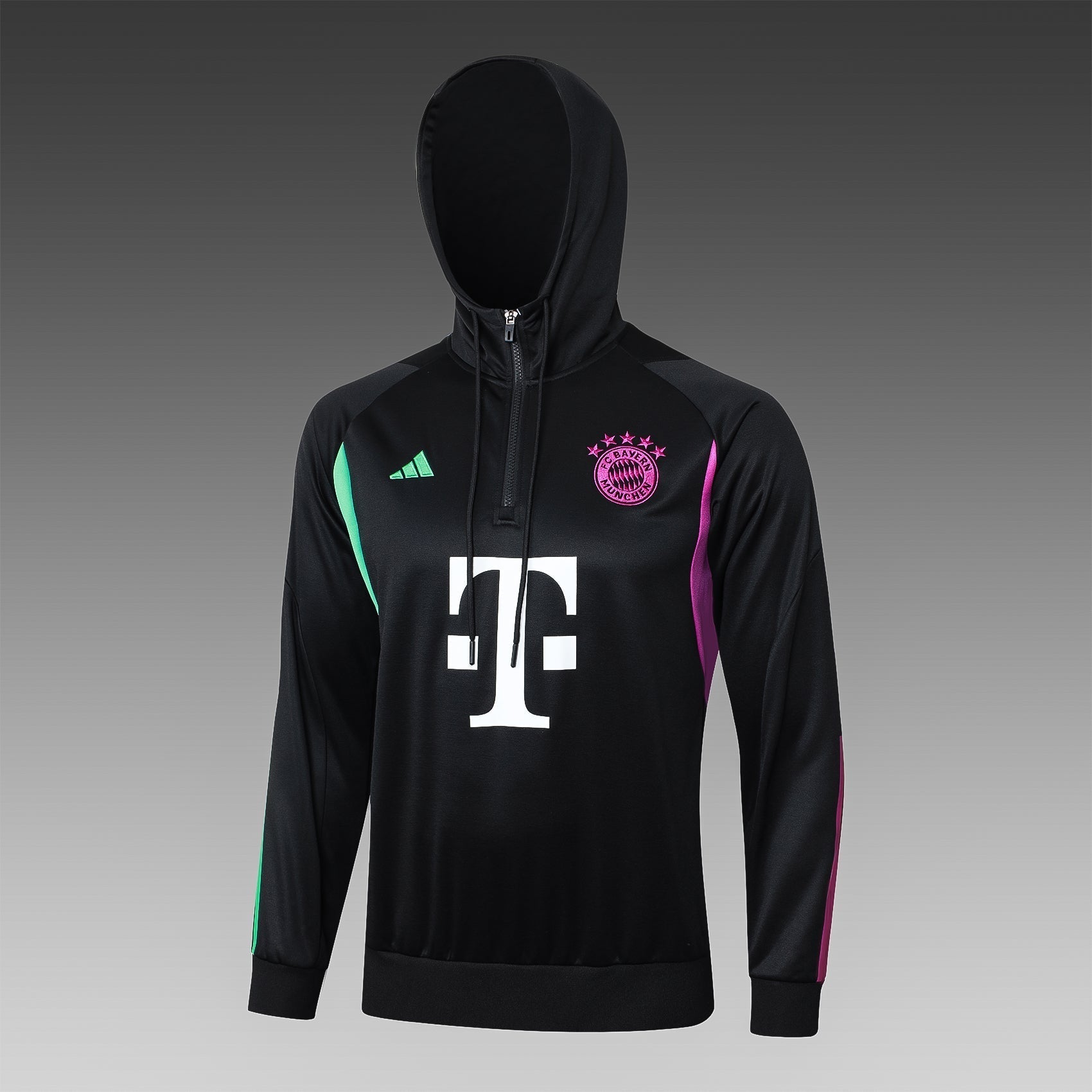 Bayern Munich 23-24 | Black | Tracksuit with Hat