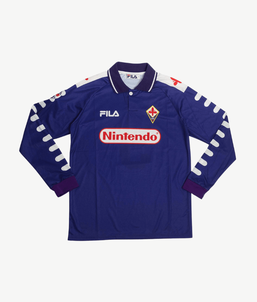 FIORENTINA 1998/99 HOME LONG SLEEVE SHIRT