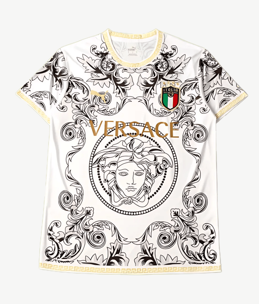 ITALY X VERSACE 2022 CONCEPT (WHITE) HOME SHIRT