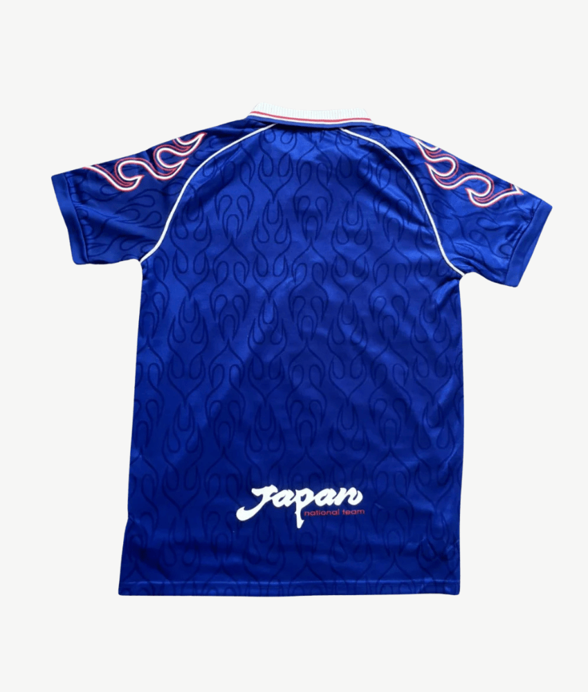 JAPAN 1998 BLUE 'FLAME' RETRO SHIRT