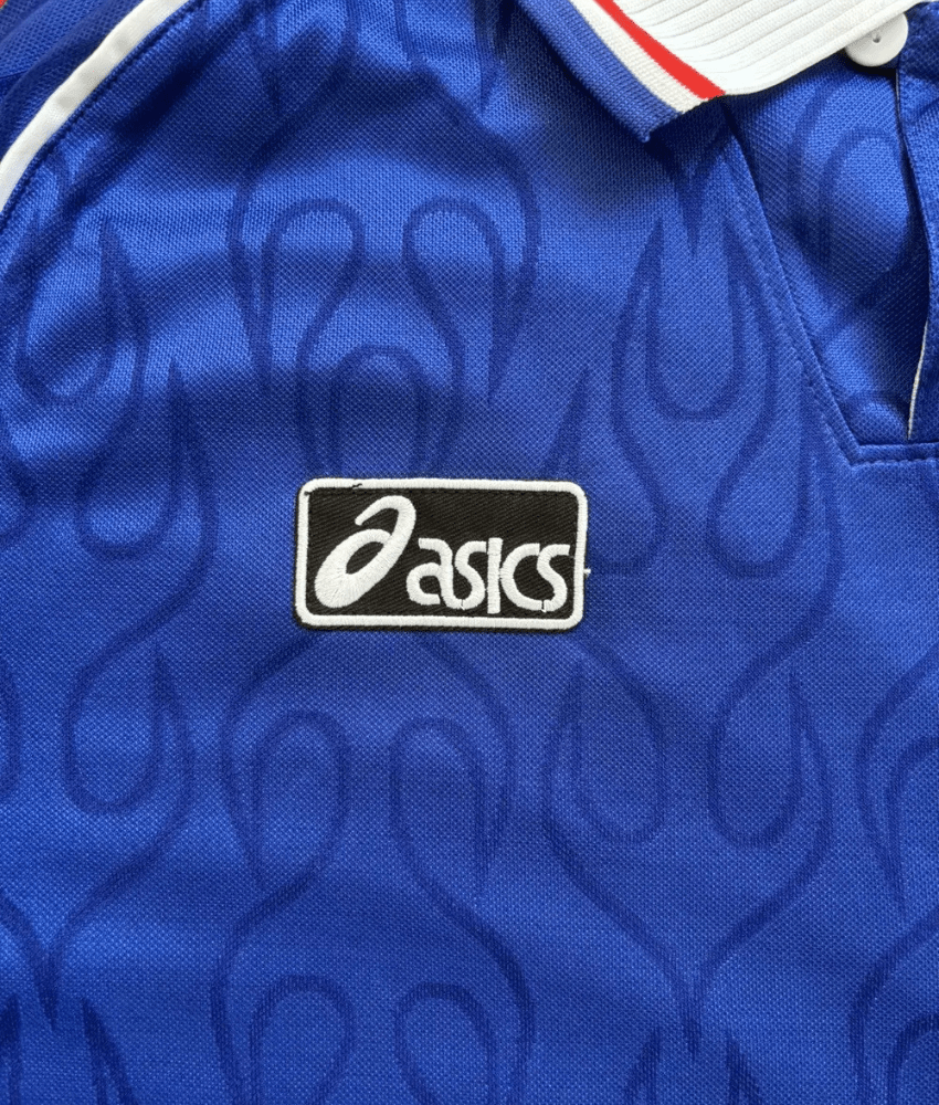 JAPAN 1998 BLUE 'FLAME' RETRO SHIRT