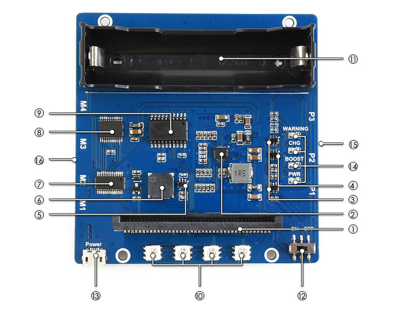 KitiBot, Starter Robot, Graphical Programming, 2WD Version