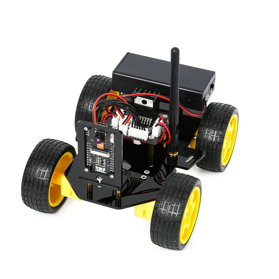 Programming TUTORIAL ESP32 Camera Robot Car Kit Pou Arduino