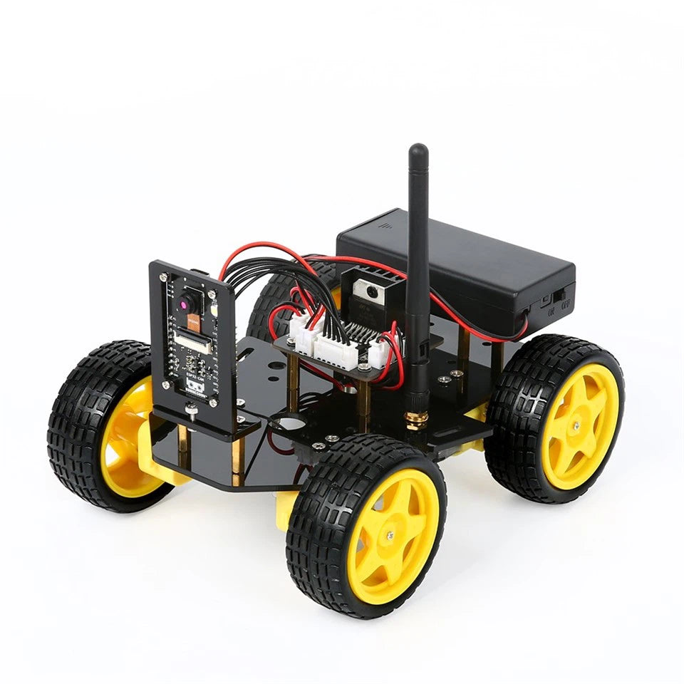 Programming TUTORIAL ESP32 Camera Robot Car Kit Pou Arduino