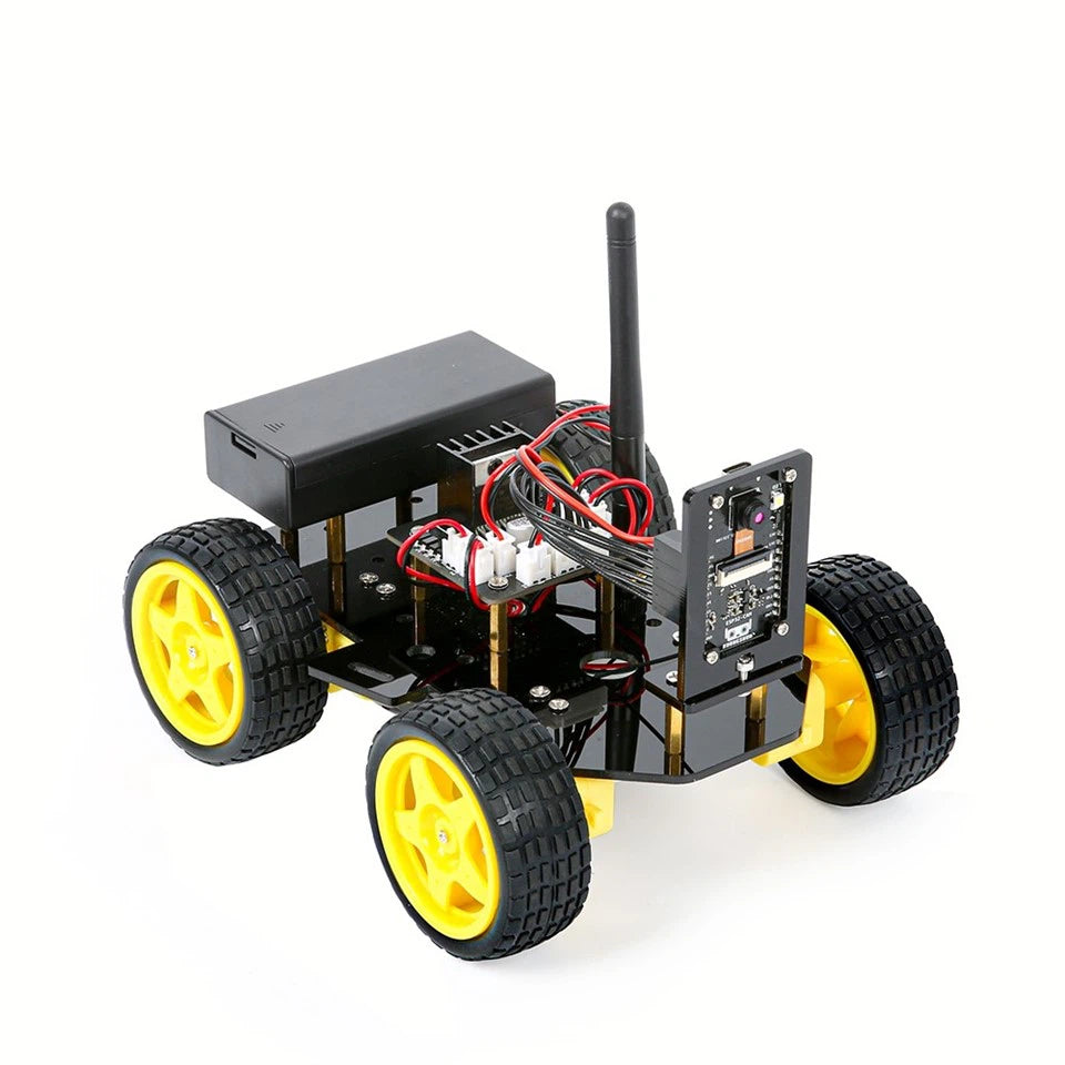 Programming TUTORIAL ESP32 Camera Robot Car Kit Pou Arduino