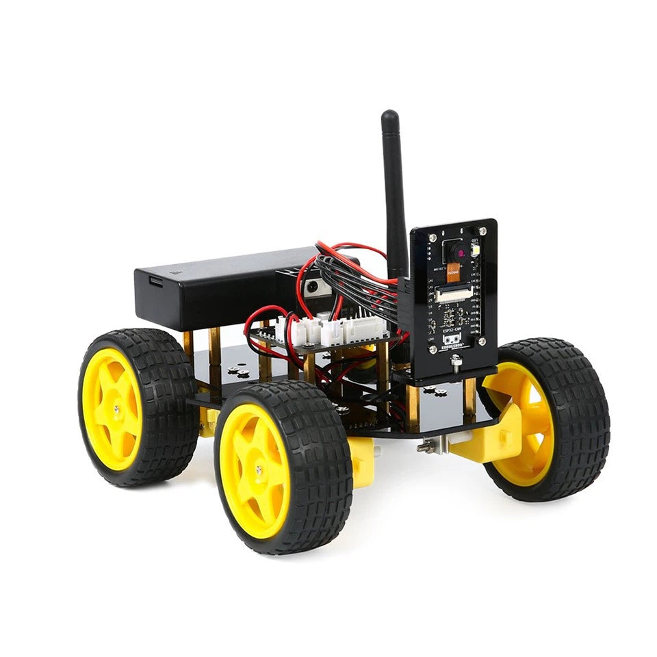 Programming TUTORIAL ESP32 Camera Robot Car Kit Pou Arduino