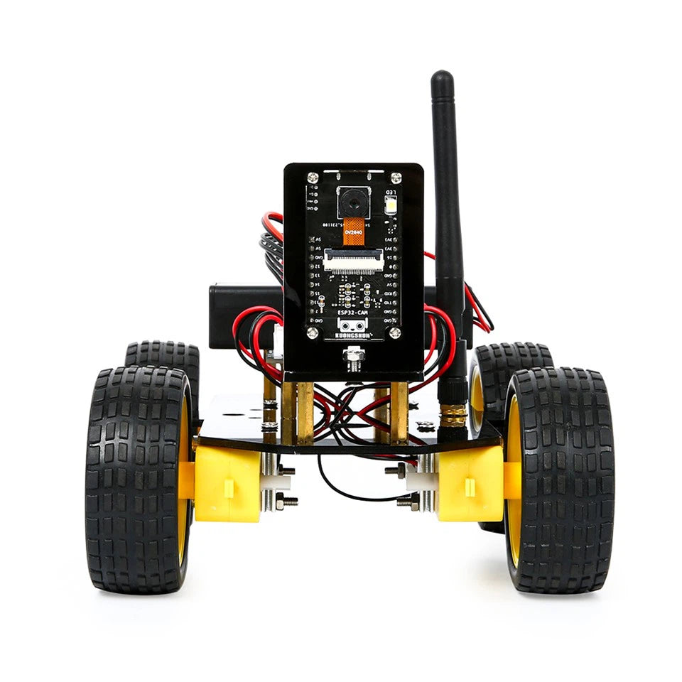 Programming TUTORIAL ESP32 Camera Robot Car Kit Pou Arduino