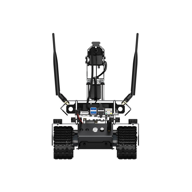 Open-source Off-Road Tracked AI Robot For Jetson Orin Series Board Dual Controllers Flexible Omnidirectional Pan-Tilt