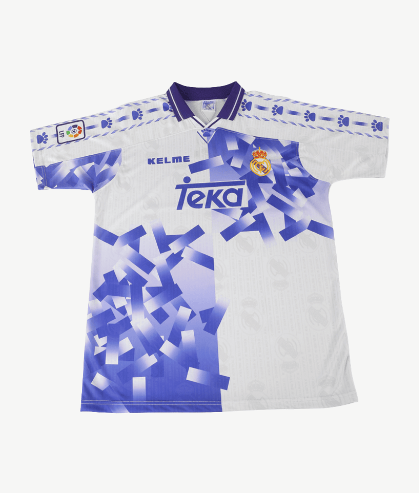 REAL MADRID 1996/97 AWAY RETRO SHIRT