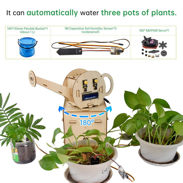 Automatic Watering Starter Kit for Ardu37STEM Electronic Pigment DIY Projects